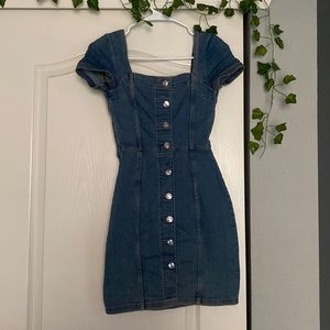 Denim dress